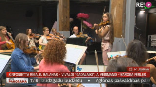 Sinfonietta Rīga, Kristīne Balanas – Vivaldi "Gadalaiki", Andris Veismanis - baroka pērles