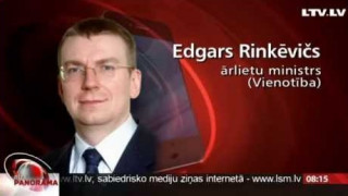 Telefonintervija ar ārlietu ministru Edgaru Rinkēviču