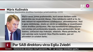 Par SAB direktoru virza Egilu Zviedri