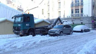 Bez komentāriem: Rīga pēc sniegputeņa