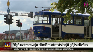 Rīgā uz tramvaja sliedēm atrasts bojā gājis cilvēks