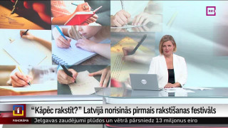 "Kāpēc rakstīt?" Latvijā norisinās pirmais rakstīšanas festivāls