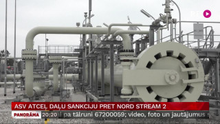 ASV atceļ daļu sankciju pret Nord Stream 2