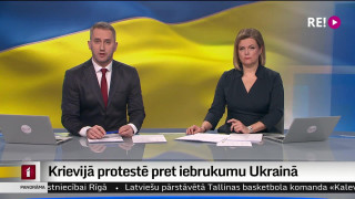 Krievijā protestē pret iebrukumu Ukrainā