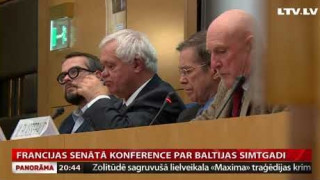 Francijas senātā konference par Baltijas simtgadi