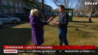 Zemniekiem – grūts pavasaris