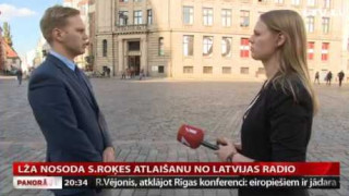 LŽA nosoda S.Roķes atlaišanu no Latvijas Radio