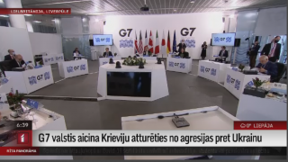 G7 valstis aicina Krieviju atturēties no agresijas pret Ukrainu