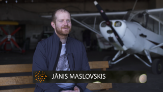 Jānis Maslovskis: "Man vienkārši patīk lidot. Patīk atrasties augšā, gaisā"