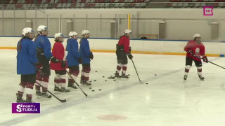 Latvijas hokejistes gatavojas pasaules čempionāta turnīram Meksikā