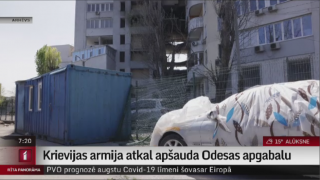 Krievijas armija atkal apšauda Odesas apgabalu