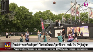Panākta vienošanās par "Ghetto Games" pasākumu norisi līdz 29. jūnijam