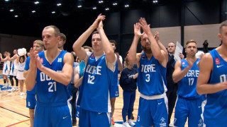 LIBL spēlē "Kalev/Cramo" sagrauj "Ogres" basketbola komandu