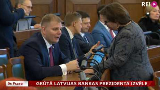 Grūtā Latvijas Bankas prezidenta izvēle