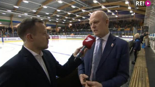 Četru Nāciju turnīrs hokejā. Intervija ar LHF ģenerālsekretāru Viesturu Koziolu