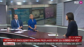 Informatīvā onkoloģisko saslimšanu profilakses diena "Esi gudrāks par vēzi"