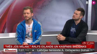 Intervija ar Ralfu Eilandu un Kasparu Breidaku