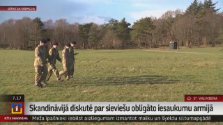 Skandināvijā diskutē par sieviešu obligāto iesaukumu armijā