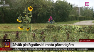 Jāsāk pielāgoties klimata pārmaiņām