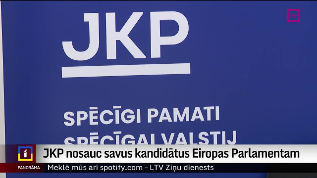 JKP nosauc savus kandidātus Eiropas Parlamentam