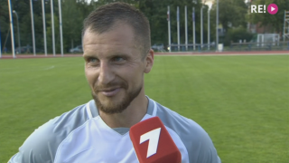 FK "Spartaks" - FK "Jelgava". Intervija ar FK Jelgava futbolistu Igoru Kozlovu