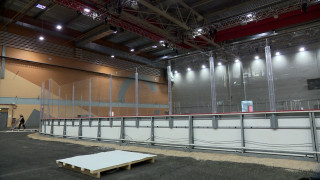 Ledus laukumu gatavība Pasaules čempionātam hokejā