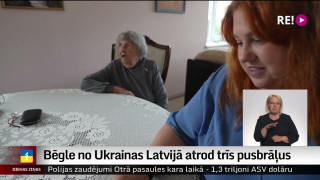 Bēgle no Ukrainas Latvijā atrod trīs pusbrāļus