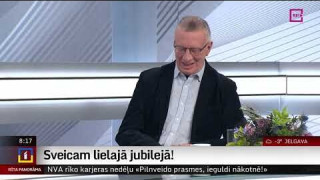 Intervija ar LTV žurnālistu Andreju Volmāru
