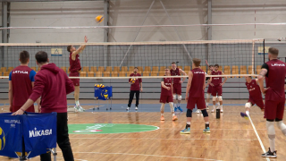 Latvijas volejbola valstsvienība Beļģijā uzsāks Eiropas Zelta līgas sezonu